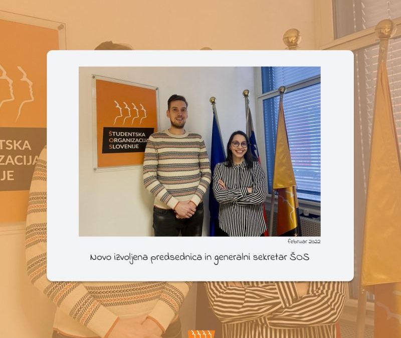 Študentska organizacija Slovenije z novim vodstvom