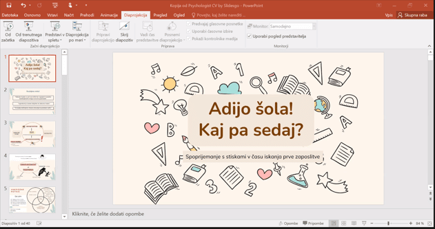 ADIJO ŠOLA! KAJ PA SEDAJ!?