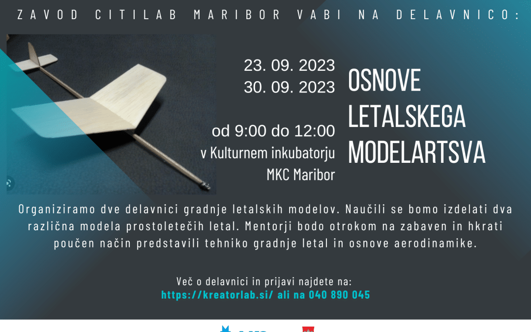 Delavnica: osnove letalskega modelarstva