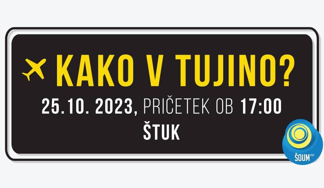 Kako v tujino?!