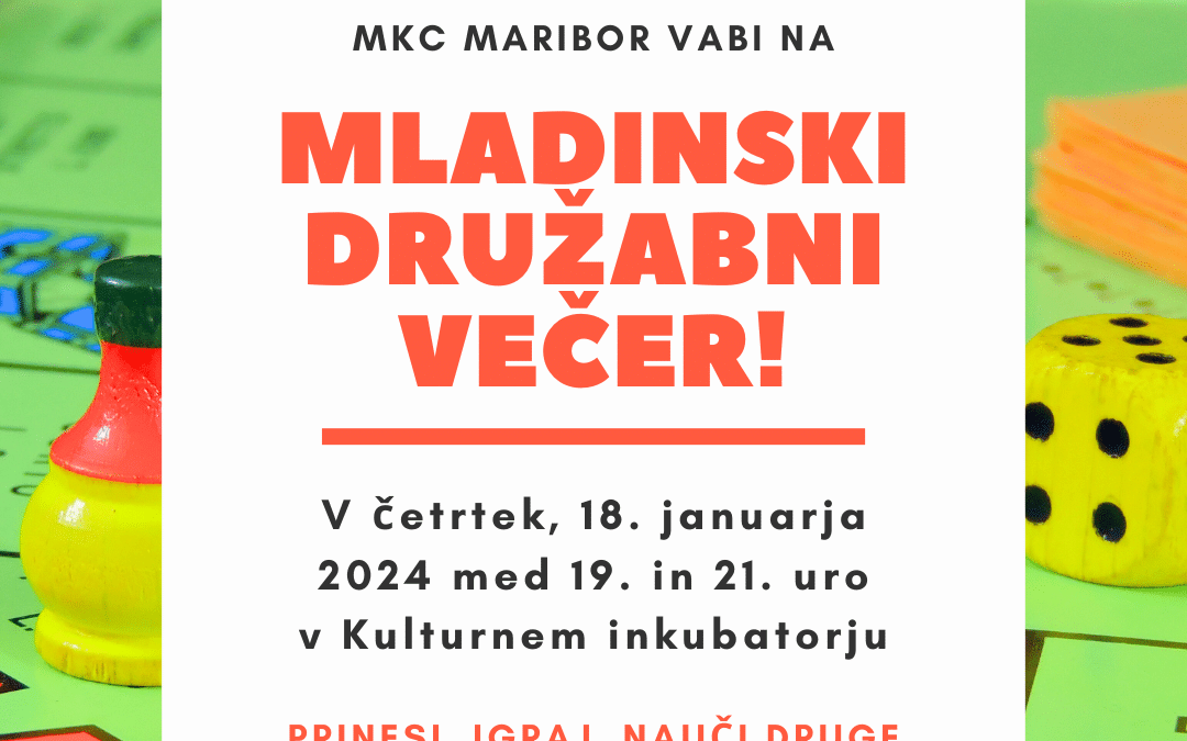 Mladinski družabni večer