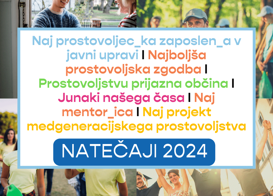 ODPRTE PRIJAVE NA NATEČAJE ZA NAZIVE SLOVENSKE FILANTROPIJE 2024