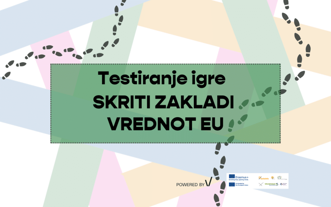 Testiranje igre Skriti zakladi EU vrednot
