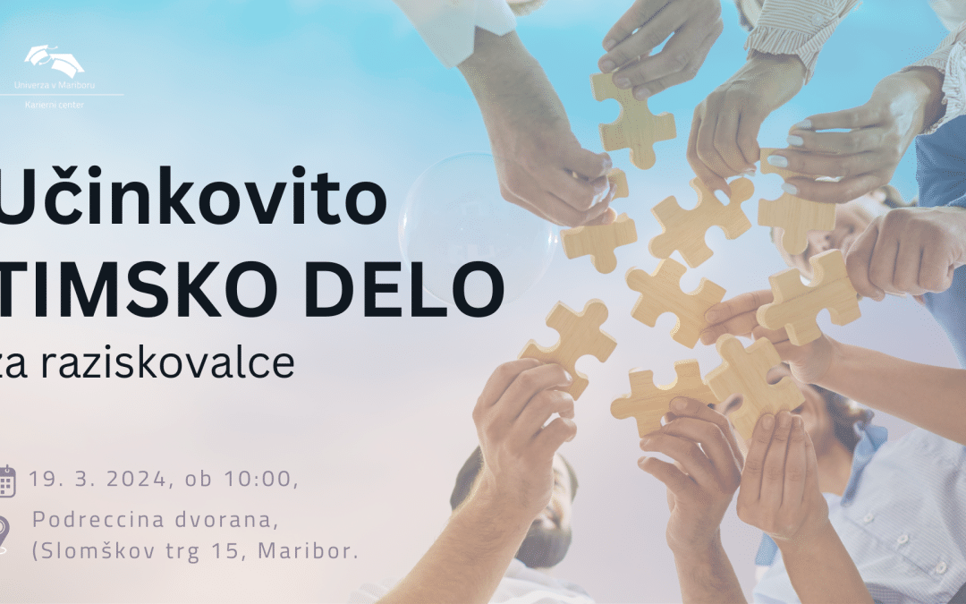 Učinkovito timsko delo za raziskovalce: Gradnja uspešnih raziskovalnih ekip