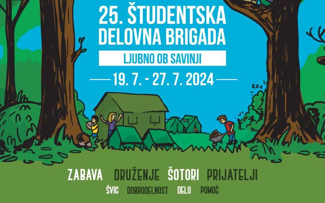 Odprte so prijave na 25. Študentsko delovno brigado