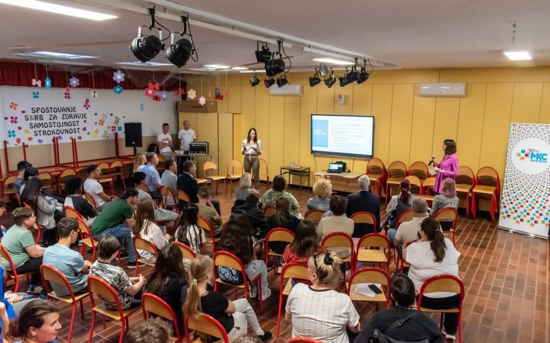 Ob zaključku projekta Športni Maribor