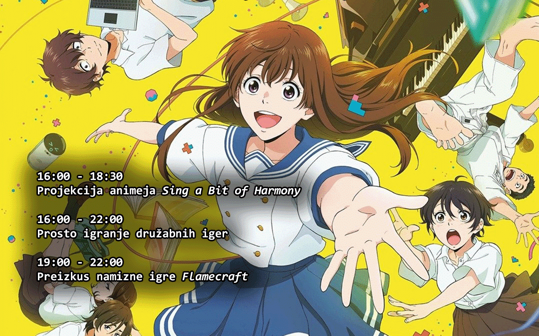 Večer animejev in družabnih iger 9/2024