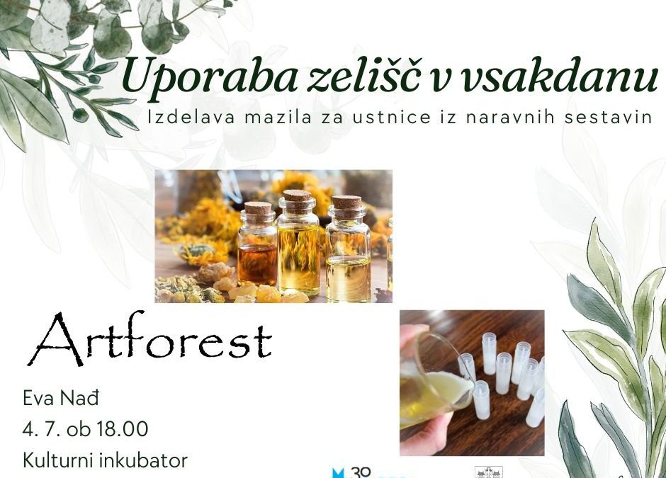 [Delavnica] Uporaba zelišč v vsakdanu