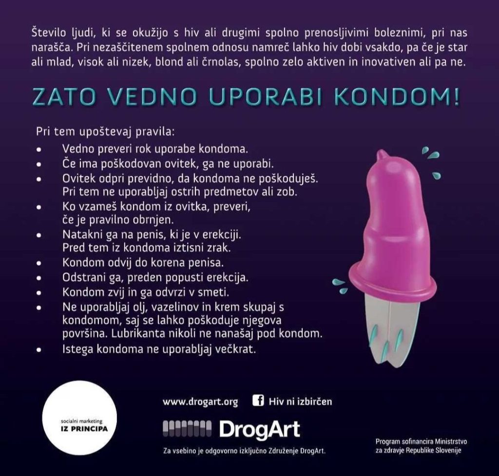 Pravila uporabe kondomov