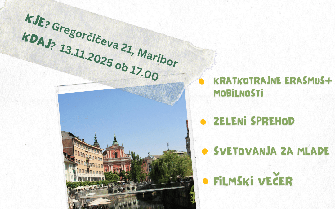 🇪🇺🌿 Evropa za mlade – trajnost, skupnost in prihodnost!