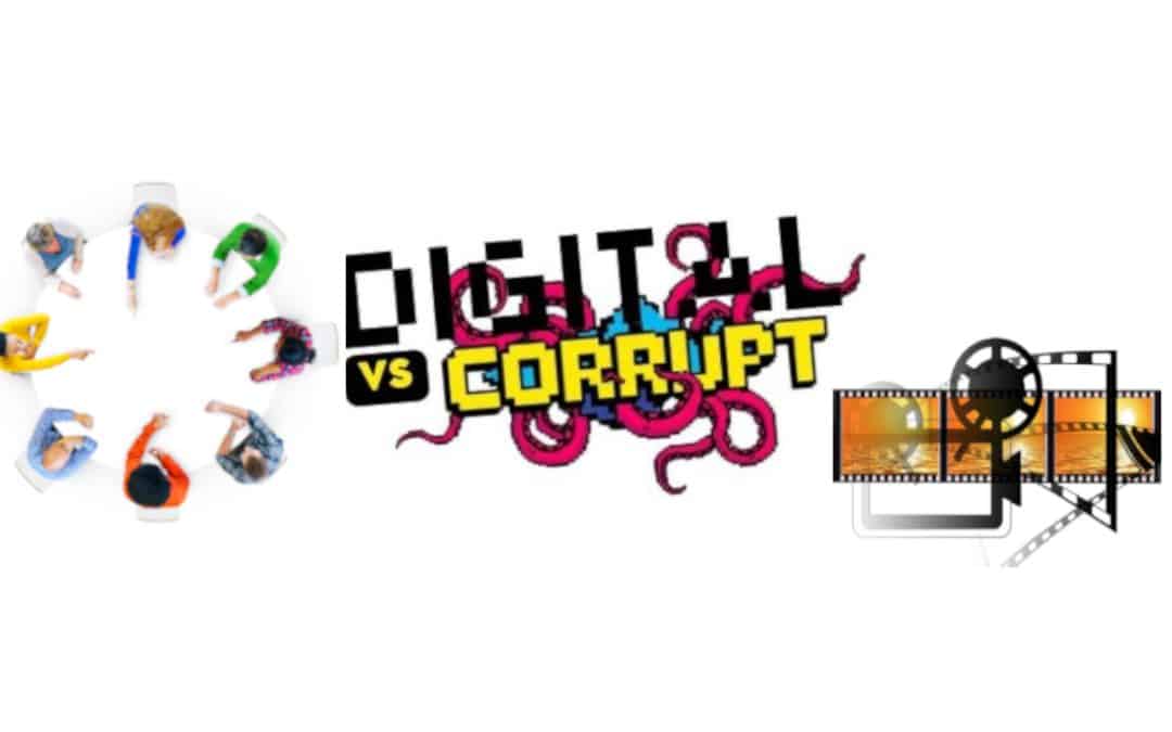 Premiera kratkih filmov Digital Vs. Corrupt in okrogla miza o izzivih pri izvajanju dela v splošno korist
