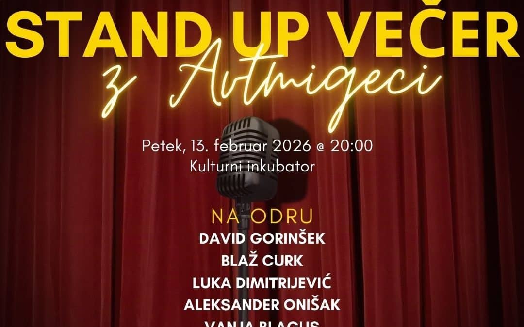 Stand up večer z Avtmigeci