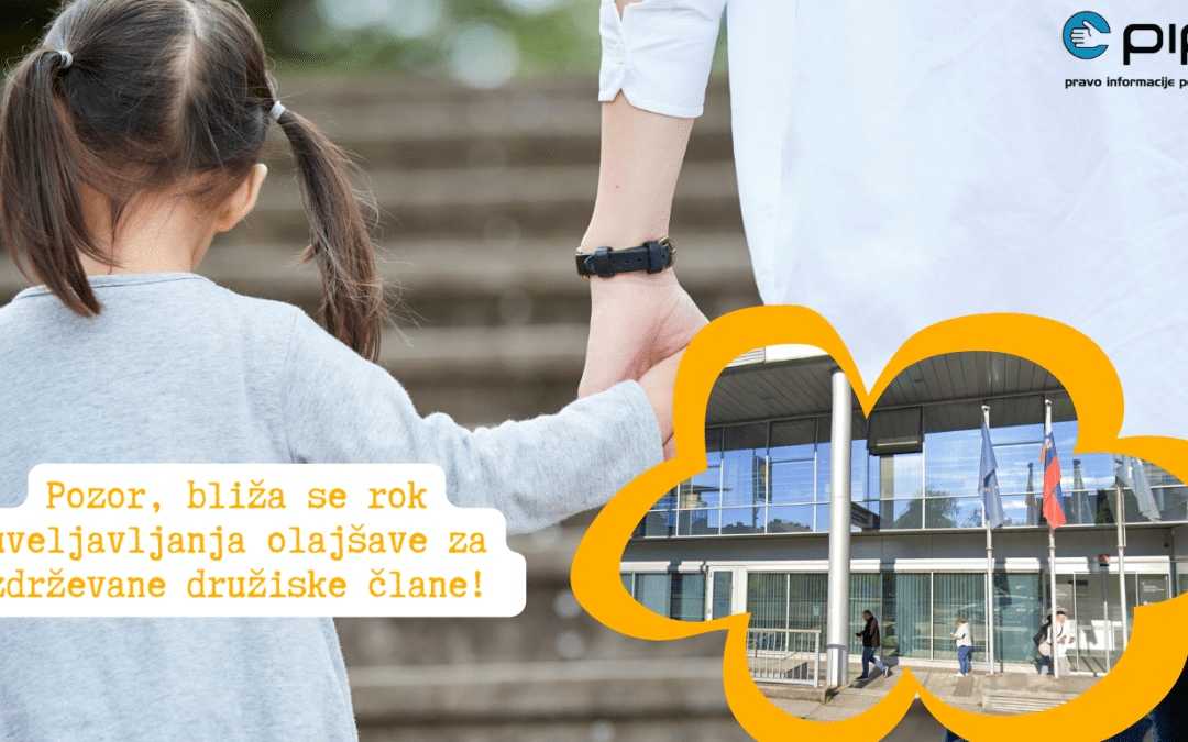 Zaposleni v NVO – Bliža se rok za uveljavljanje olajšave za otroke