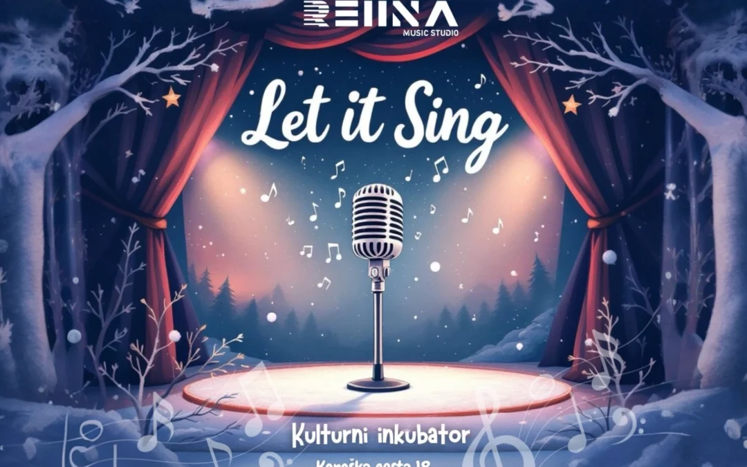 Let it sing: medletni nastop učencev glasbenega studia REIINA