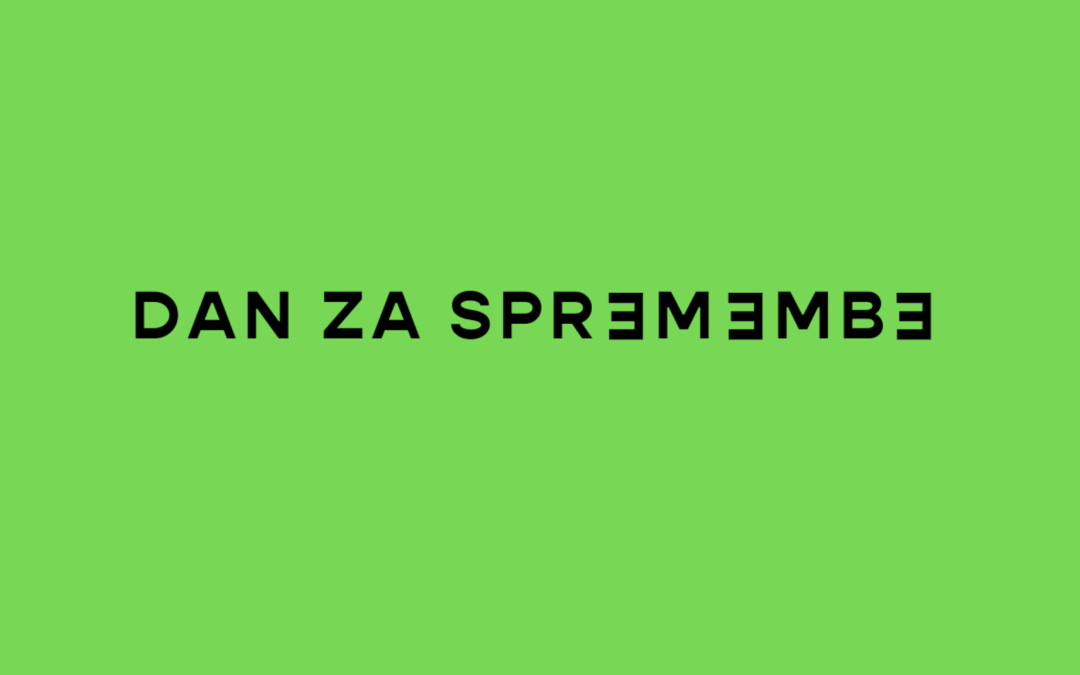 Dan za spremembe 2026 – Dajte nam mir