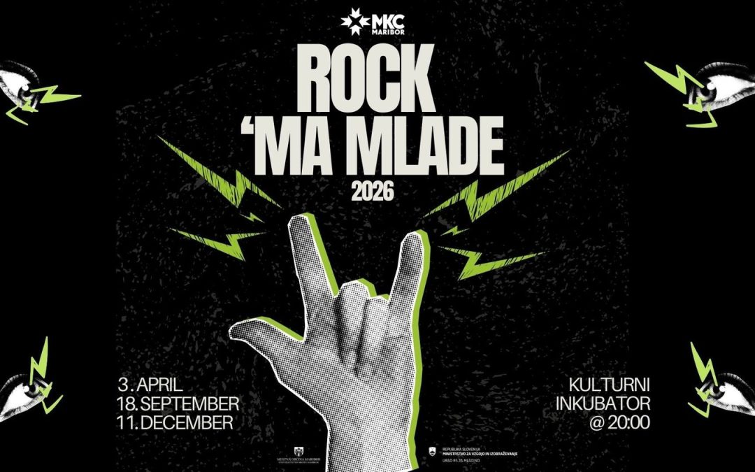 V Kulturni inkubator prihaja Rock ‘ma mlade 2026