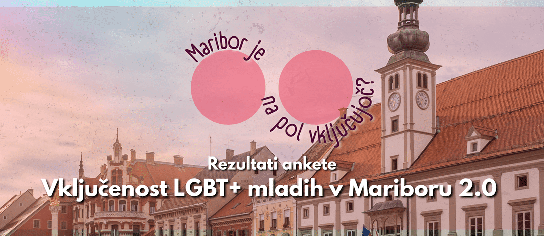 Rezultati ankete Vključenost LGBT+ mladih v Mariboru