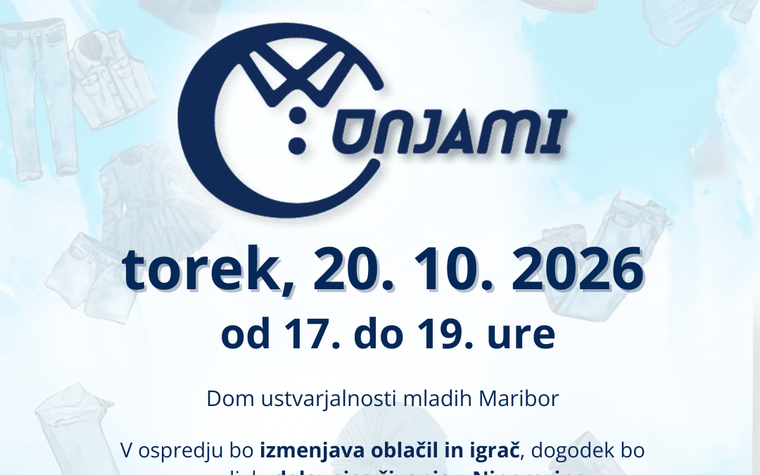 Cunjami – izmenjevalnica oblačil za mlade