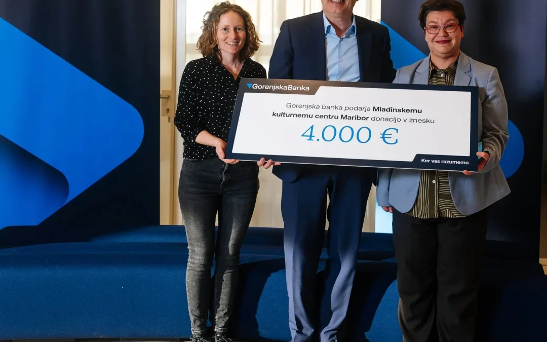 Gorenjska banka podarila 4.000 evrov za skupnostne shrambe