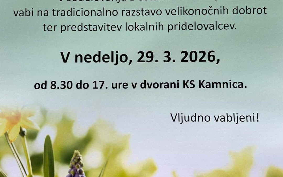 Cvetna nedelja v Kamnici