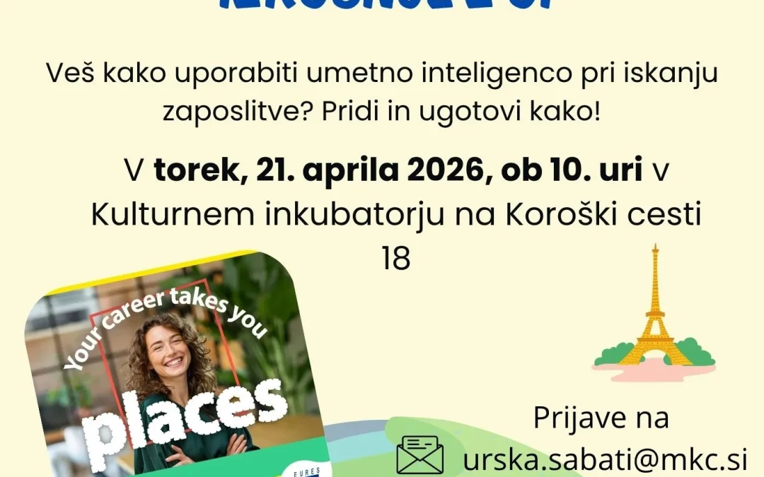 Od vizije do mednarodne izkušnje z UI