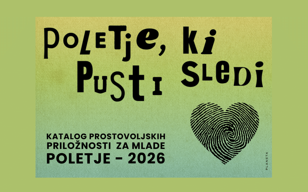 Poletje, ki pusti sledi: Katalog poletnih prostovoljskih priložnosti za mlade 2026