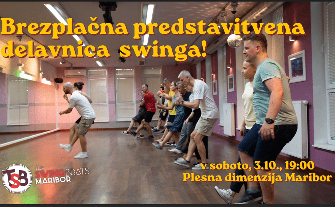 Plesni večer & BREZPLAČNA DELAVNICA